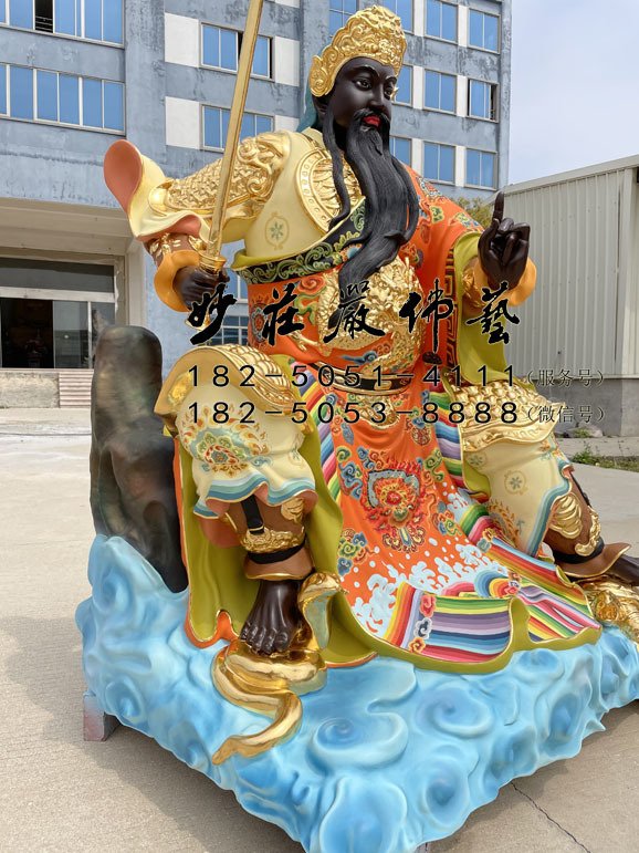 玄天上帝銅像制作工藝流程