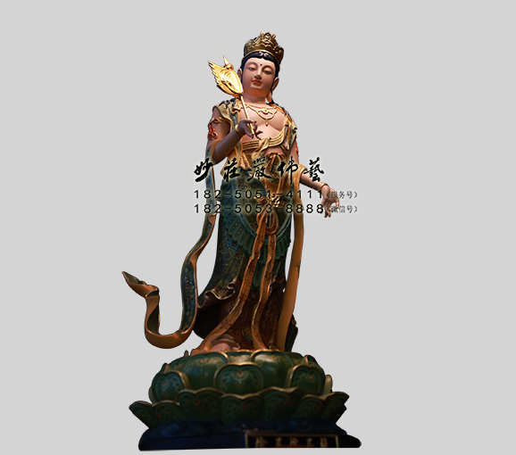 除蓋障菩薩塑像 除蓋障菩薩塑像